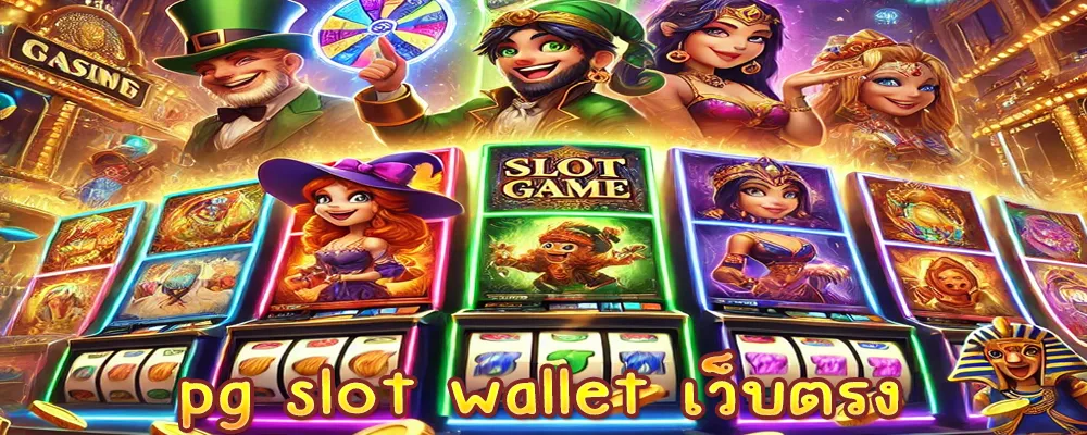 pg slot wallet เว็บตรง