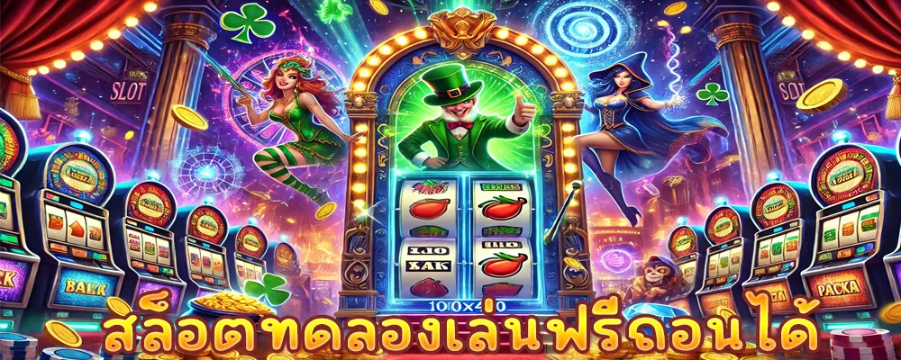 สล็อตทดลองเล่นฟรีถอนได้
